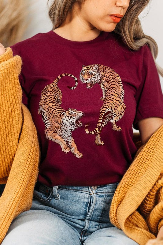 Tigers Graphic Tee - RARA Boutique 