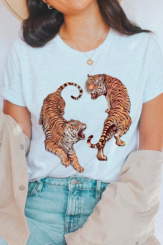 Tigers Graphic Tee - RARA Boutique 