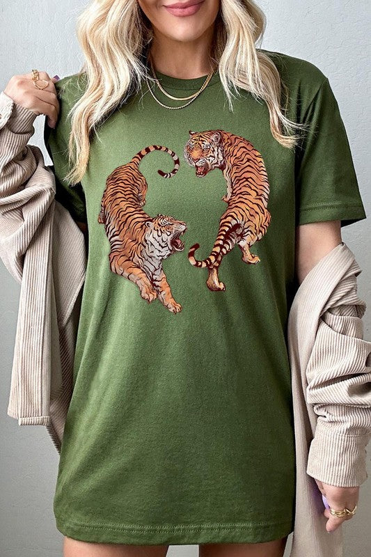 Tigers Graphic Tee - RARA Boutique 