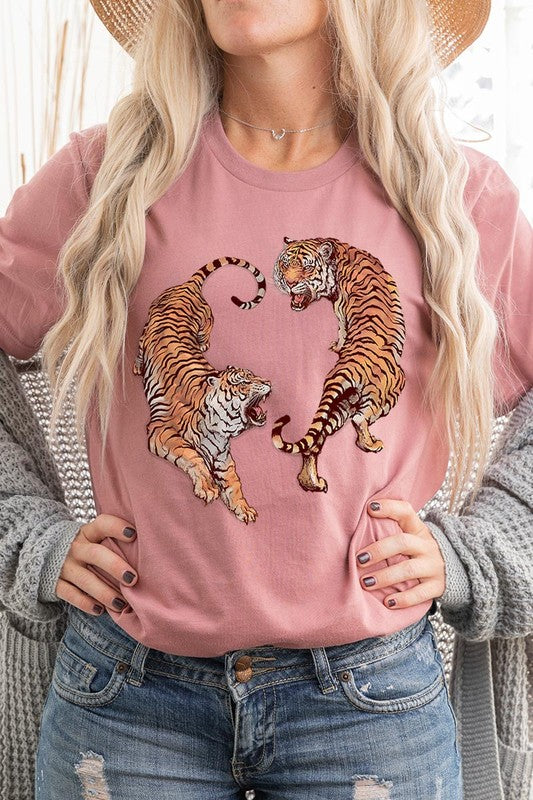 Tigers Graphic Tee - RARA Boutique 