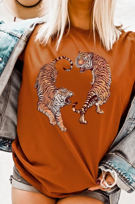 Tigers Graphic Tee - RARA Boutique 