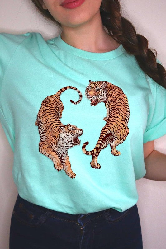 Tigers Graphic Tee - RARA Boutique 