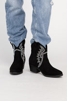 Rhinestone Western Cowboy Boots - RARA Boutique 