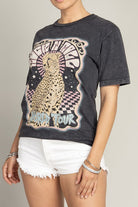 Rock & Roll World Tour Graphic Top - RARA Boutique 