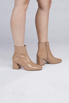 Ultra Shiny Faux Leather Boots - RARA Boutique 