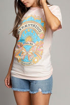 Rock & Roll World Tour Graphic Top - Rara Boutique 