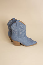 Pointed Toe Western Booties - RARA Boutique 