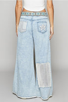 Star Patch Pants -POL - RARA Boutique 