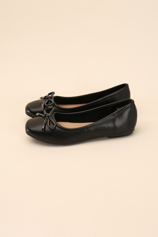 Bow Ballet Flats Shoes - RARA Boutique 