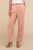 Waffle Trouser Pants with Pockets - RARA Boutique 