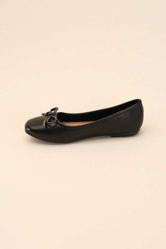 Bow Ballet Flats Shoes - RARA Boutique 