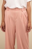 Waffle Trouser Pants with Pockets - RARA Boutique 