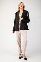 Rhinestone Fringe Blazer Jacket - eesome - RARA Boutique 