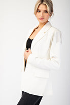 Rhinestone Fringe Blazer Jacket - eesome - RARA Boutique 