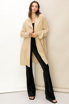 Button-Front Oversized Coat- HYFVE - RARA Boutique 