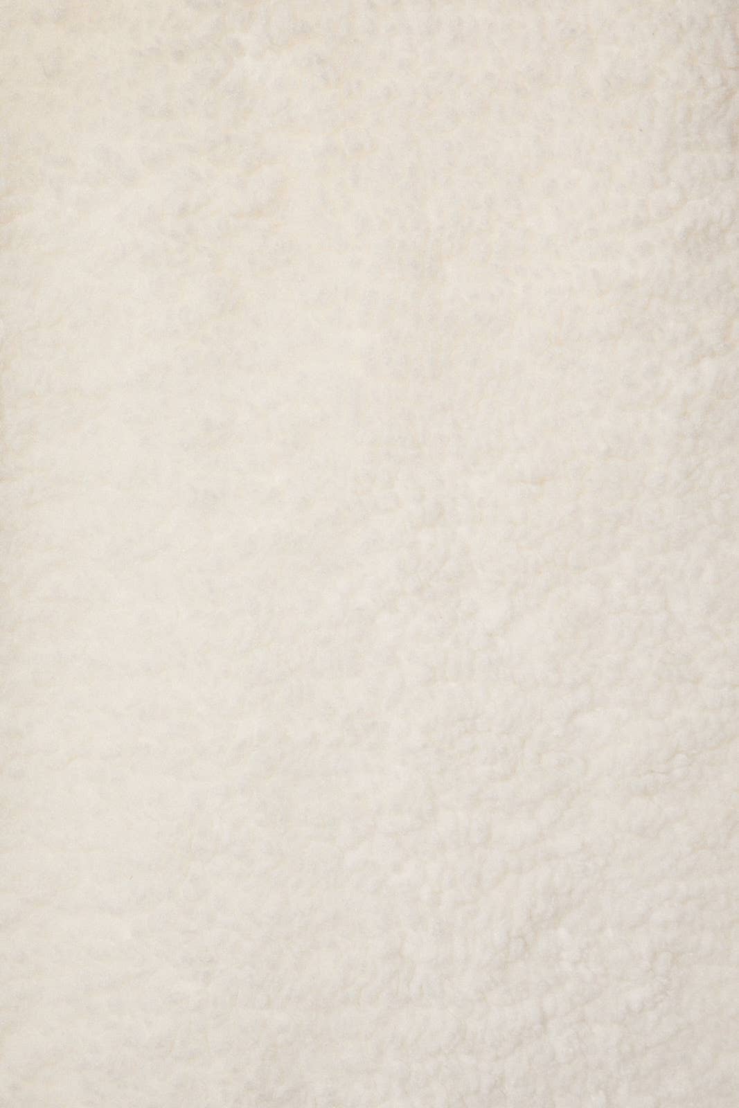 LE LIS plush oversized teddy sherpa maxi coat, cozy jacket with thick sherpa lining and oversized fit, in soft beige.