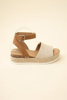 Espadrille Platform Ankle Strap Sandals - RARA Boutique 