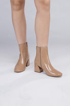 Ultra Shiny Faux Leather Boots - RARA Boutique 