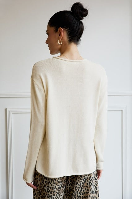 Western Embroidered Cowgirl Saddle Up Knit Sweater - Sunday Edition - RARA Boutique 