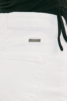 Kan Can White High Rise Distressed Denim Shorts - Rara Boutique 