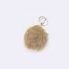 Fluffy Fur Ball Pom-Pom Keychain - RARA Boutique 