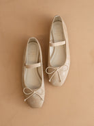 Suede Square Toe Ballet Flats - Oasis Society - RARA Boutique 