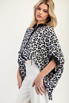 LEOPARD blouse eesome - RARA Boutique 