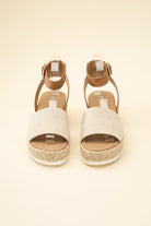 Espadrille Platform Ankle Strap Sandals - RARA Boutique 