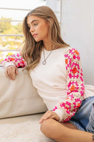 Crochet Detailed Long Sleeve Knit Sweater Top - RARA Boutique 