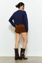 Pretty Garbage KAINA Martini Sweater in soft fabric, featuring a stylish, relaxed fit and unique design details.