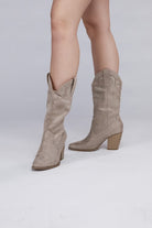 Heeled Cowboy Western Boots - RARA Boutique 