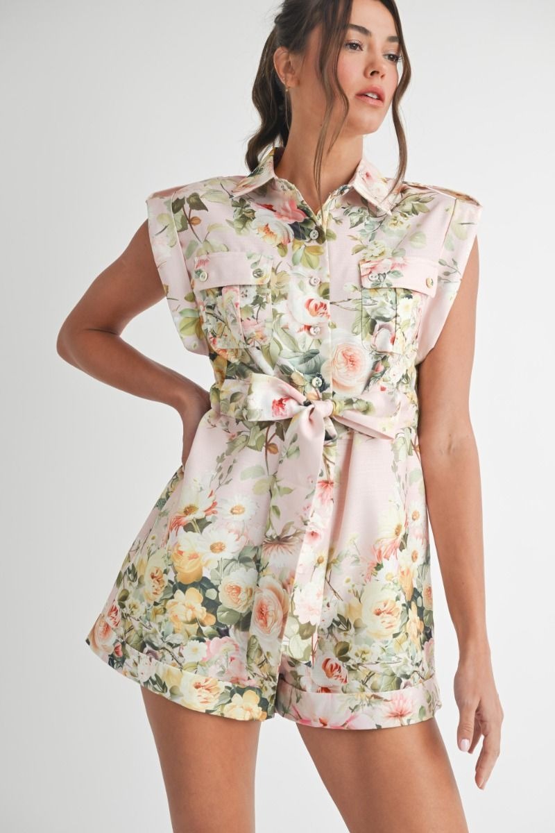 Floral Romper EB LUX - RARA Boutique 