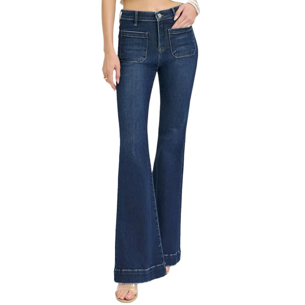 【PORTERNA】Orb Wash Flare Jeans Buy Denim Flare Jeans for Women | Flare Jeans | Wild Oak